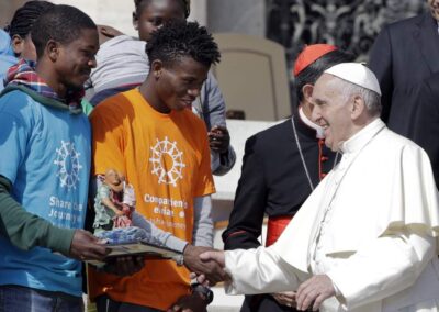 “Como Jesucristo, obligados a huir. Acoger, proteger, promover e integrar a los desplazados internos”.