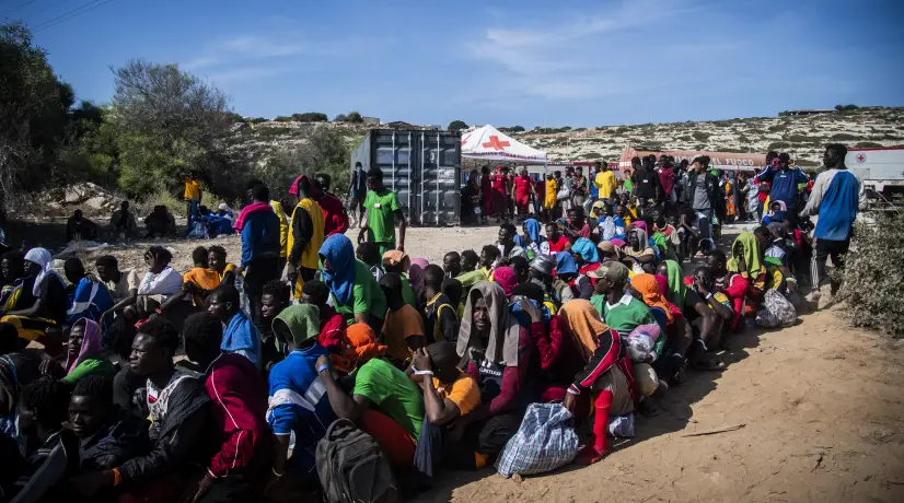 Von der Leyen presenta plan europeo para contener la crisis migratoria que vive Lampedusa